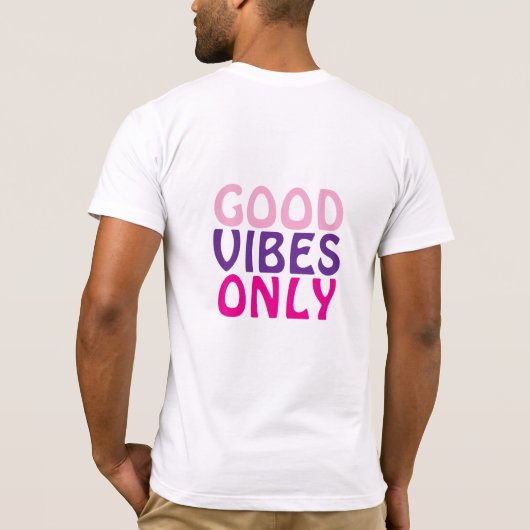 good vibe only T-Shirt Tシャツ (裏面)