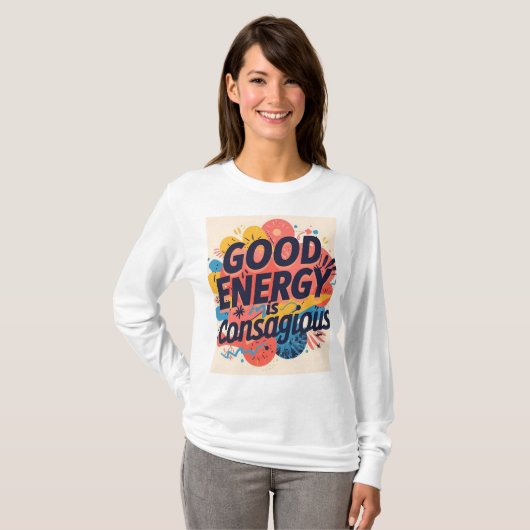 good vibe tシャツ (正面フル)