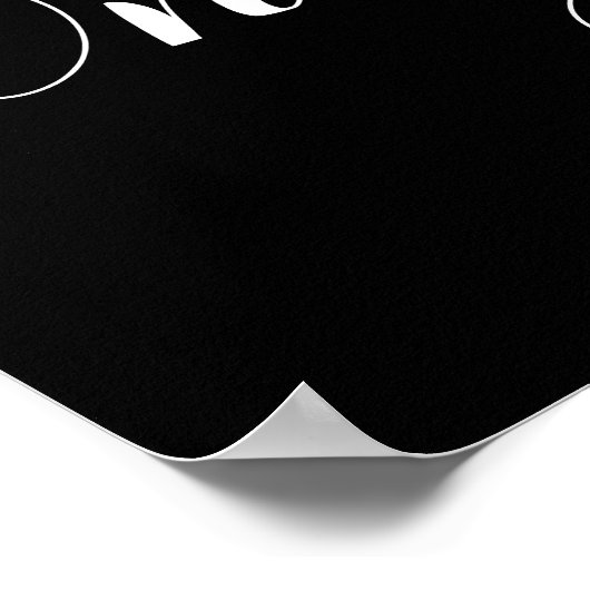 Good Vibesのみカスタマイズ可能なサイズとカラー幸せ ポスター (角)