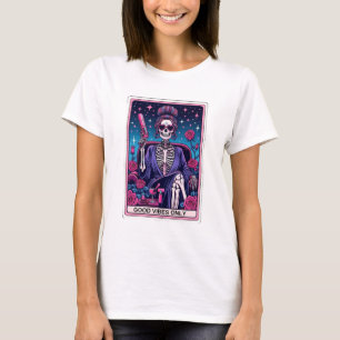 Good VibesのみタロットカードTシャツ Tシャツ