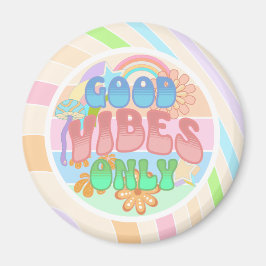 Good Vibesのみ |レトロヴィンテージ マグネット