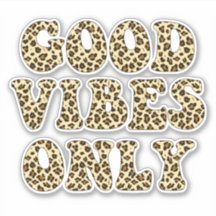Good Vibesのみ – VSCOガールズヒョウ印刷