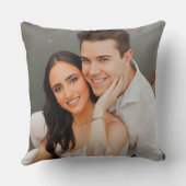 Good Vibesカップル写真装飾用クッション クッション (裏面)