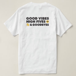 Good Vibes卒業メッセージ Tシャツ