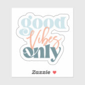 Good Vibes防水ステッカー シール (シート)