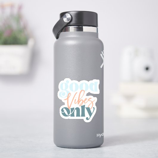 Good Vibes防水ステッカー シール (HydroFlask)