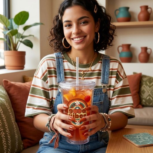 Good Vibes アクリルタンブラー