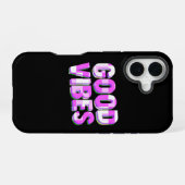 GOOD VIBES – オーダーメイド iPhone 16ケース (裏面横)