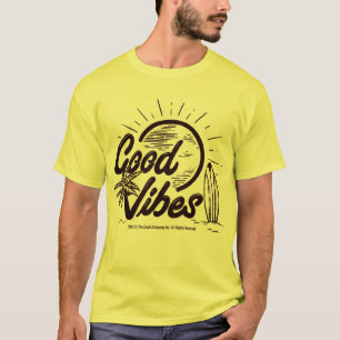 *Good Vibes*グラフィックアートTシャツ Tシャツ