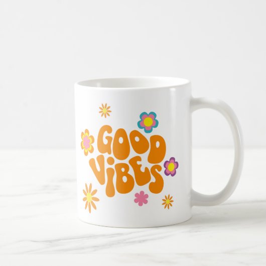 Good Vibes コーヒーマグカップ (右)