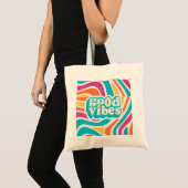 GOOD VIBES トートバッグ (正面(商品))