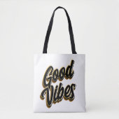 Good Vibes トートバッグ (正面)
