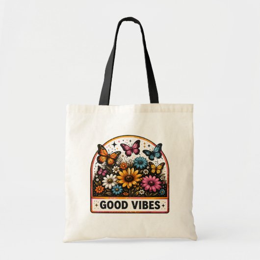 Good Vibes トートバッグ (正面)