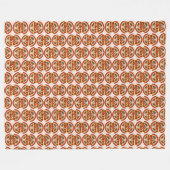 Good Vibes フリースブランケット (正面(横))