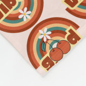 Good Vibes フリースブランケット (角)