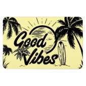 "Good Vibes" マグネット (横)