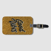 Good Vibes ラゲッジタグ (正面横)