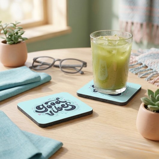 Good Vibes Beverage Coaster コースター