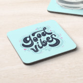 Good Vibes Beverage Coaster コースター (左側)