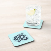 Good Vibes Beverage Coaster コースター (右側)