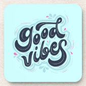 Good Vibes Beverage Coaster コースター (正面)