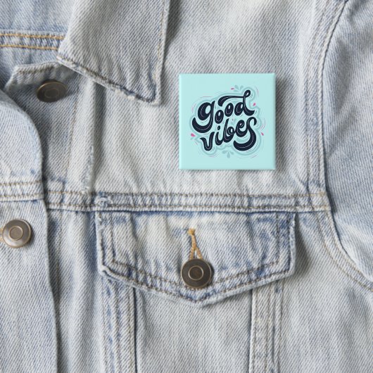 Good Vibes Button 缶バッジ (インサイチュ)