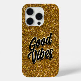 Good Vibes iPhone 15 Proケース