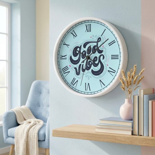 Good Vibes Clock 壁時計