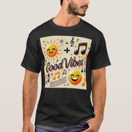 ☀️ + 🎶 = GOOD VIBES Clothing and Tシャツ