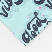 Good Vibes Fleece Blanket フリースブランケット (角)