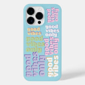 good vibes frases iPhoneケース (裏面)
