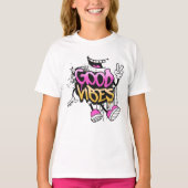 Good Vibes Graffiti Tシャツ (正面)