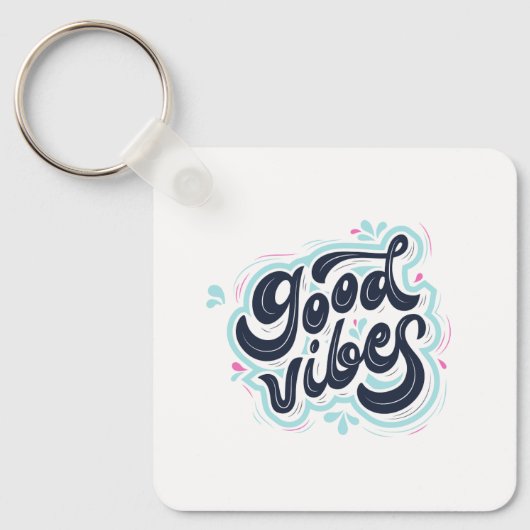 Good Vibes Keychain キーホルダー (正面)