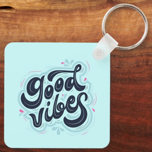 Good Vibes Keychain キーホルダー (裏面)