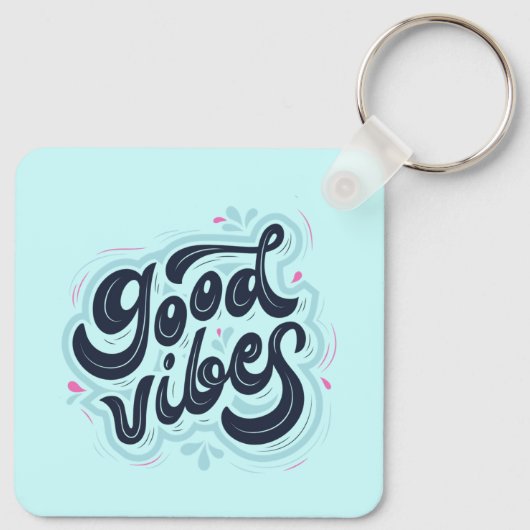 Good Vibes Keychain キーホルダー (裏面)