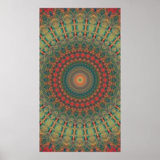 Good Vibes Mandala #1ポスター ポスター (正面)