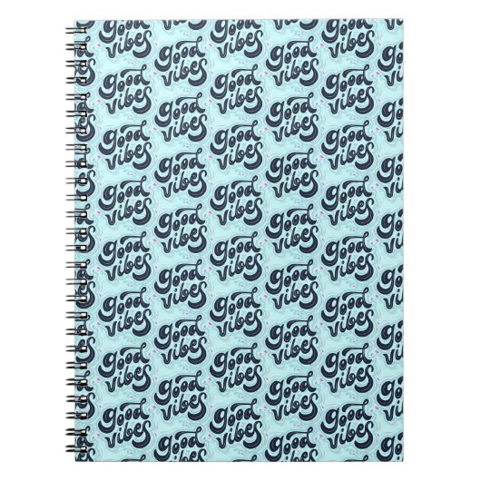 Good Vibes Notebook ノートブック (正面)
