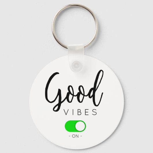 Good vibes on キーホルダー (正面)