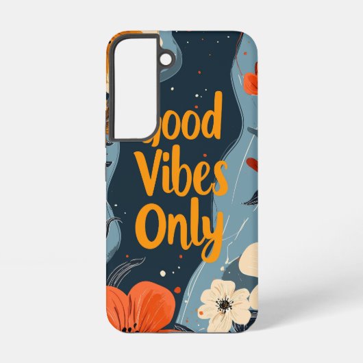 Good Vibes Onlyの電話ケース Samsung Galaxyケース (裏面)