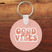 Good Vibes Only キーホルダー (正面)