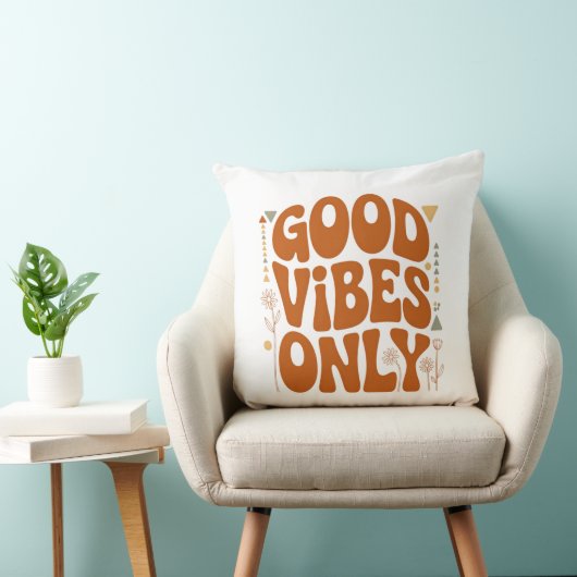Good Vibes Only クッション (椅子)