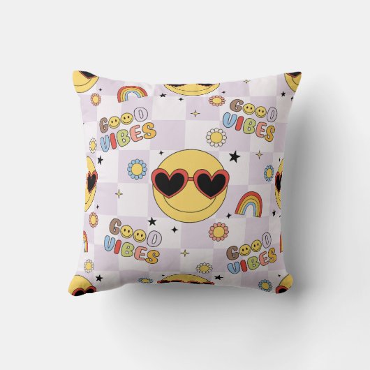 Good Vibes Only クッション (裏面)