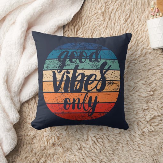 Good Vibes Only クッション (ブランケット)