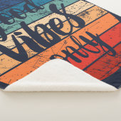 Good Vibes Only シェルパブランケット (3/4)