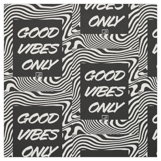 Good Vibes Only ファブリック (見本)