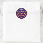 Good Vibes Only ラウンドシール (バッグ)