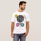 Good Vibes Only — 前向き Energy Tee Tシャツ (正面フル)