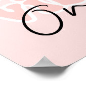 Good Vibes Only 70のHippieスローガン ポスター (角)