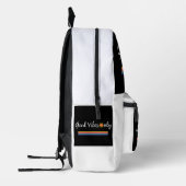 Good Vibes Only Backpack プリントバックパック (左)
