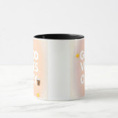 Good Vibes Only Coffee Mug | Positive Cozy Gift  マグカップ (中央)